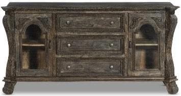 Six-Drawer Contemporary Buffet Sideboard