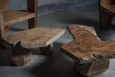 Evans Low Live-Edge Coffee Table