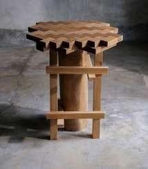 Milestone Geometric Accent Stool