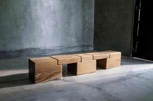 Elten Interlocking Timber Bench